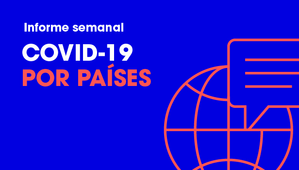 Informe semanal COVID-19 por países. Datos de impacto económico, medidas y restricciones.