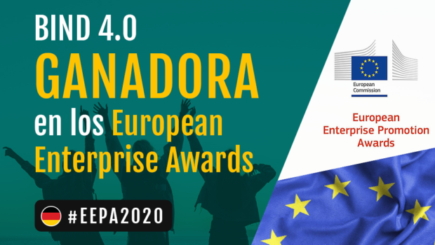 BIND 4.0 ganadora de los Premios de la Comisión Europea a la Promoción Empresarial