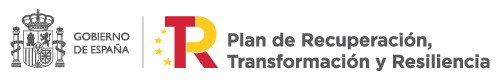 Gobierno de España. Plan de Recuperación, Transformación y Resiliencia