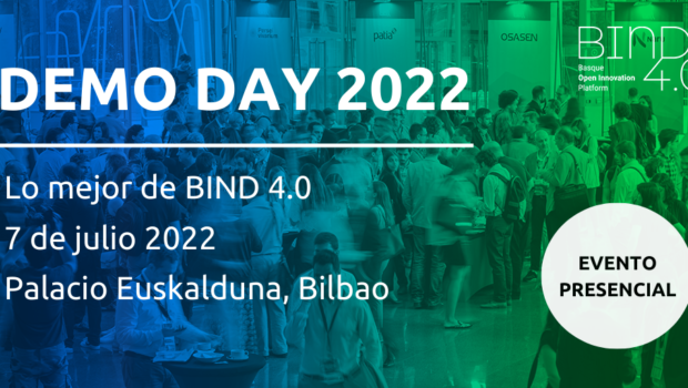 BIND  4.0k  4.0  Industriaren  30  arrakasta  kasu  baino  gehiago  aurkeztuko  ditu  DEMO  DAY  2022  ekitaldi  presentzialean