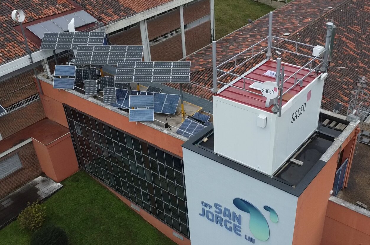 SACEN San Jorge Placas Energía Solar