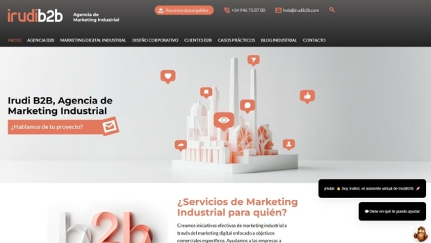 Irudi B2B: 7 años analizando el marketing digital industrial a través de su blog